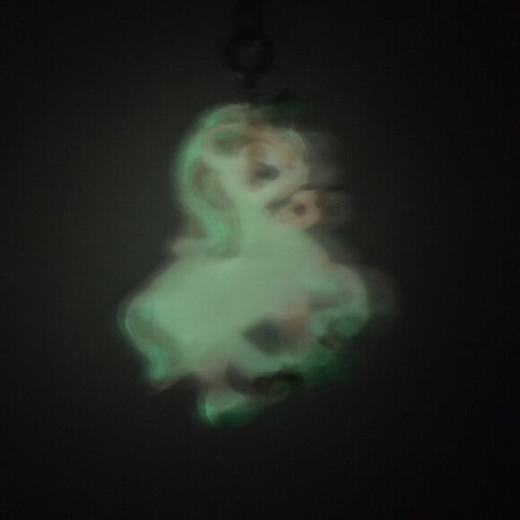 Claires Club Unicorn Jewelry Set Necklace Bracelet Ring Pink Glow in the Dark - Picture 3 of 9